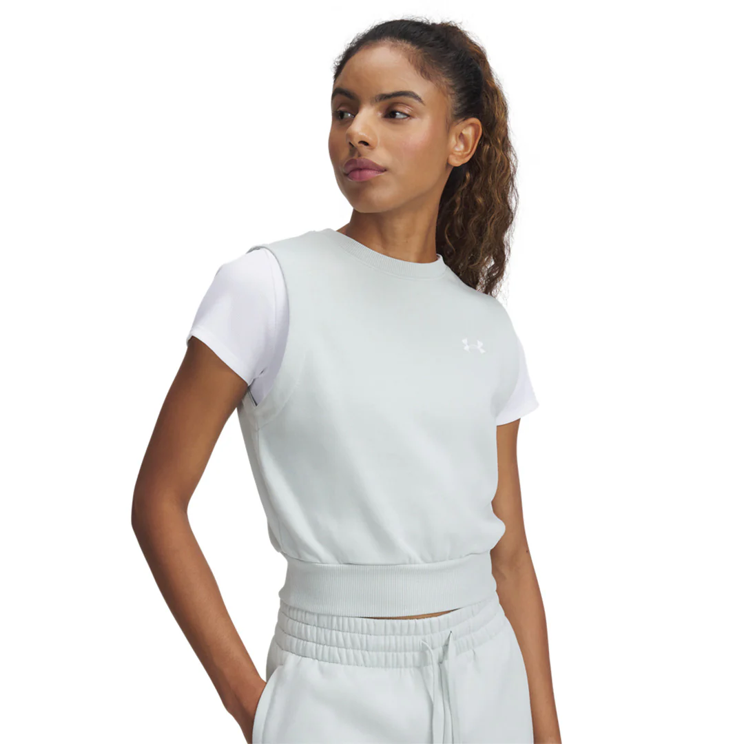 Under Armour Women Rival Fleece Sleeveless Top | 1389656-377