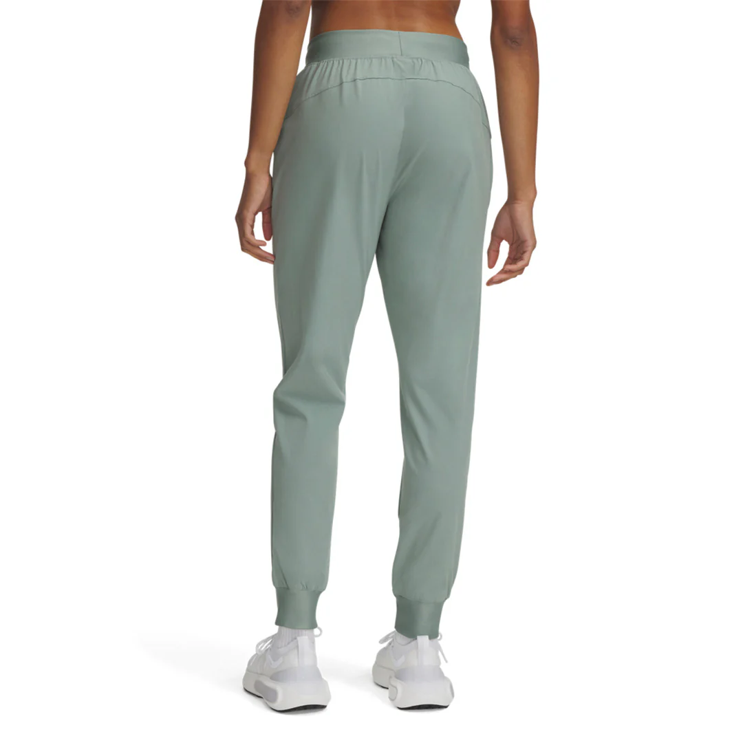 Under Armour Women Rival High-Rise Woven Pants | 1382727-348 - Image 2