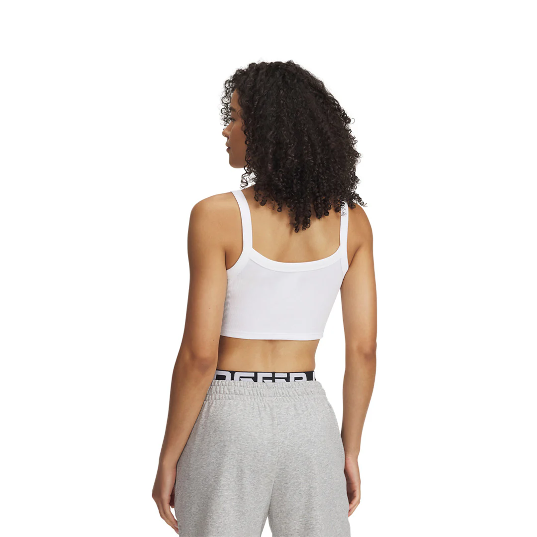 Under Armour Women Rival Rib Baby Tank | 6000265-100 - Image 2