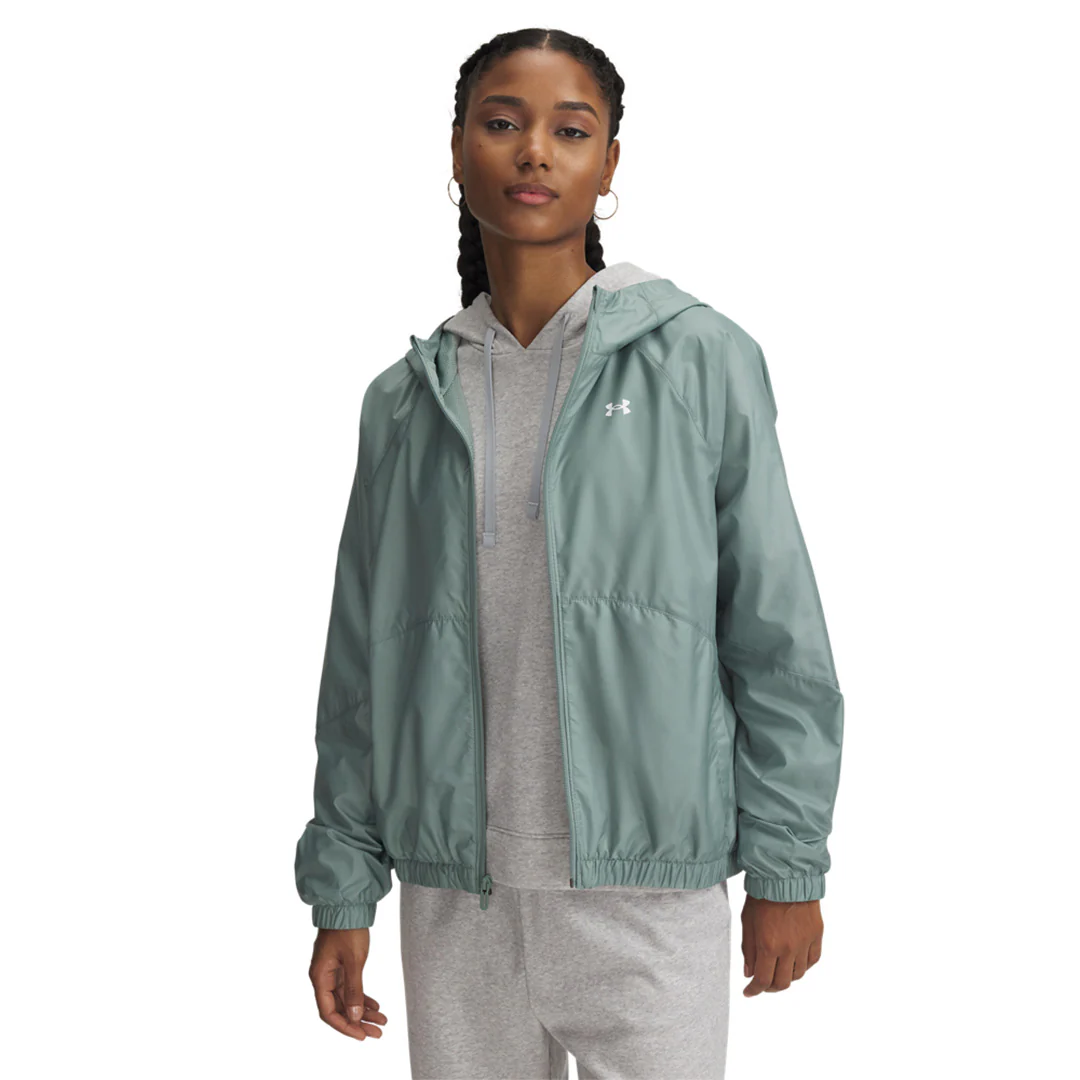 Under Armour Women Rival Sport Windbreak Jacket | 1382698-348