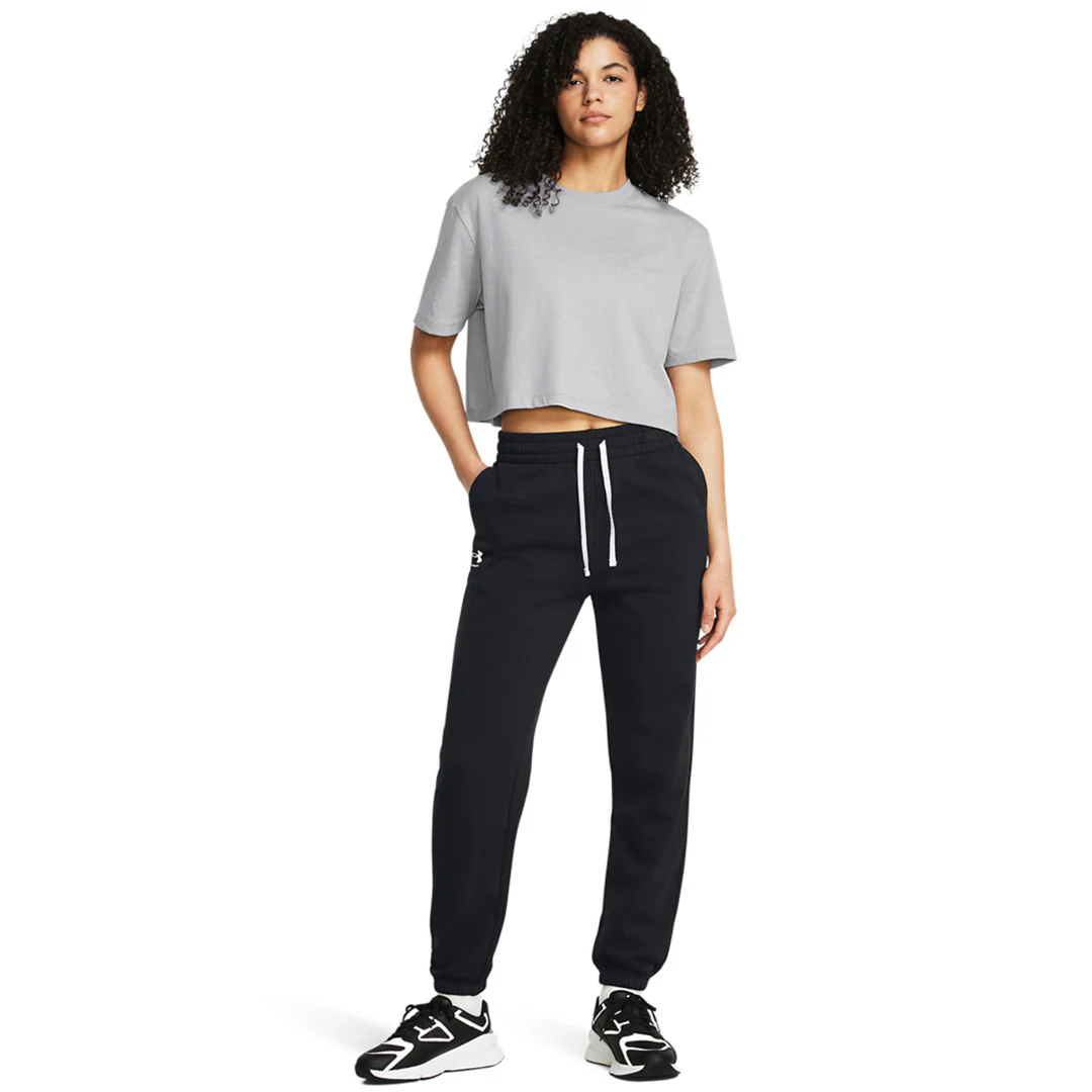 Under Armour Women Rival Terry Joggers | 1382735-002 - Image 5