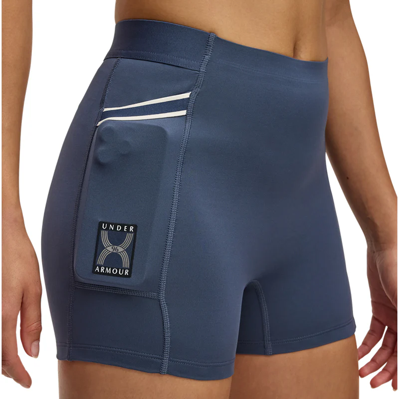 Under Armour Women Run 96 Shorts | 1389569-044 - Image 3