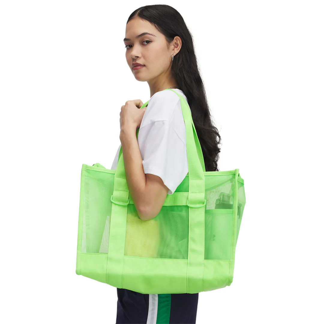 Under Armour Women Studio Mesh Tote Bag | 1388925-362 - Image 4