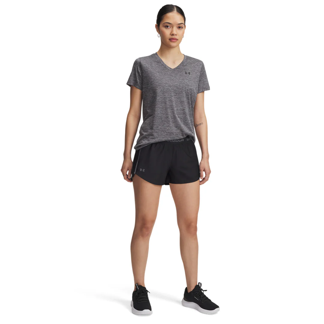 Under Armour Women Tech Play Up Shorts | 1389882-001 - Image 3