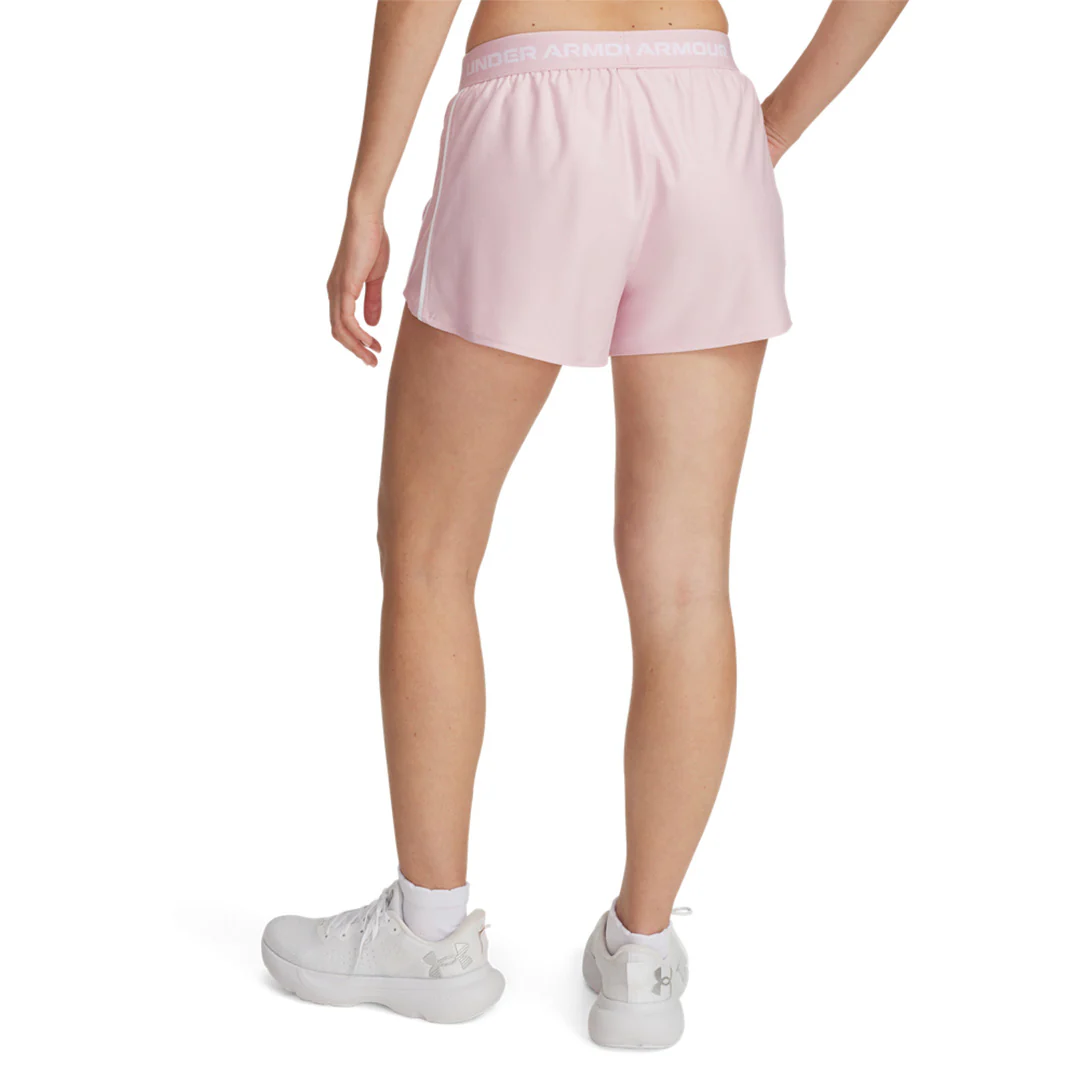Under Armour Women Tech Play Up Shorts | 1389882-647 - Image 2