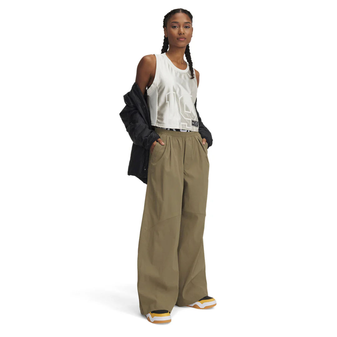 Under Armour Women Unstoppable Woven Parachute Pants | 6000276-251 - Image 3