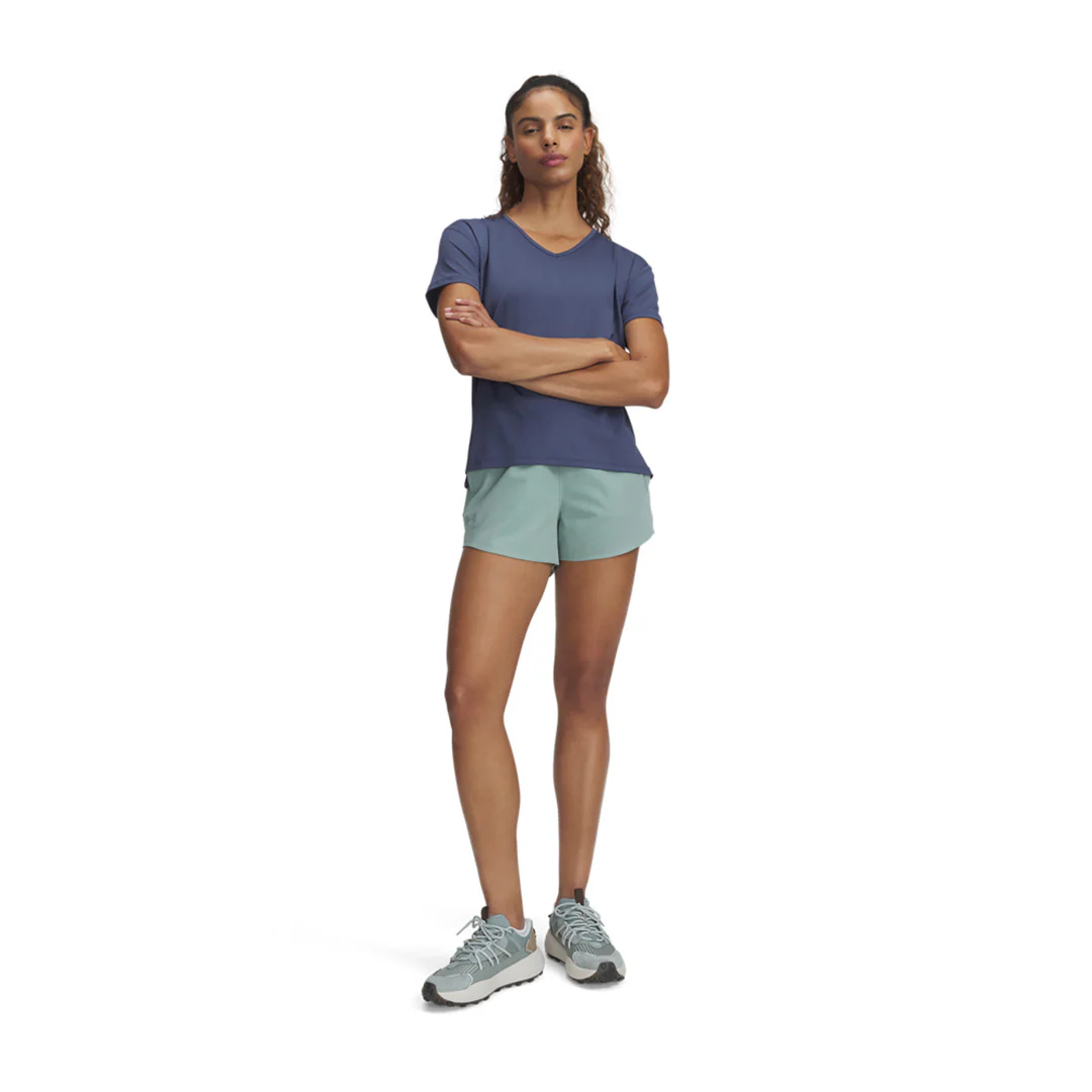 Under Armour Women Vanish 3" Shorts | 1376935-348 - Image 3